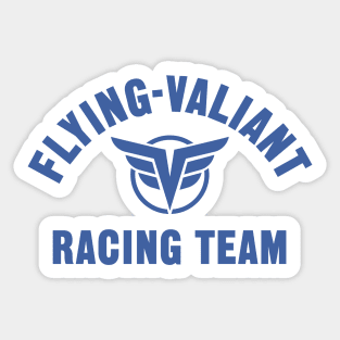 The Flying Valiant Racing Team - 1 Color Design Sticker